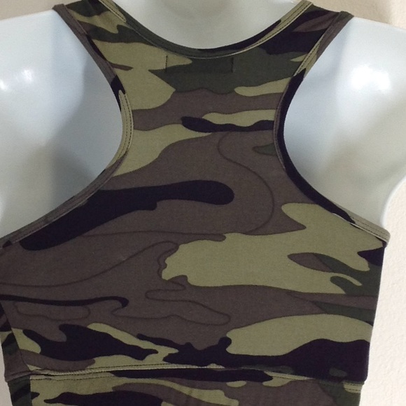 Fit In Brown Camo Sport Bra - Picture 7 of 9